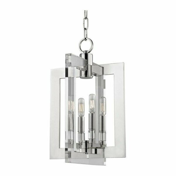 Hudson Valley Wellington 4 Light Pendant 9312-PN